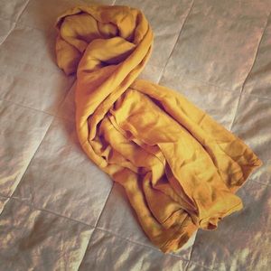 Mustard Red Eye Scarf